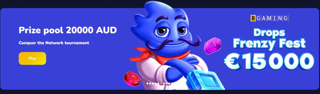 Main banner MaxSpin AU Prize pool 20000 AUD